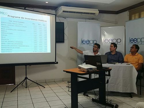 Ieepp presenta análisis preliminar del proyecto de PGR 2017: ¿hacia dónde van las prioridades del gasto público?