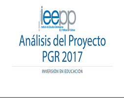 Análisis Educación a partir de Proyecto PGR 2018